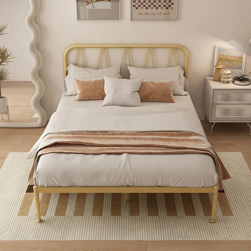 Metal Bed high flat tail JRJP02