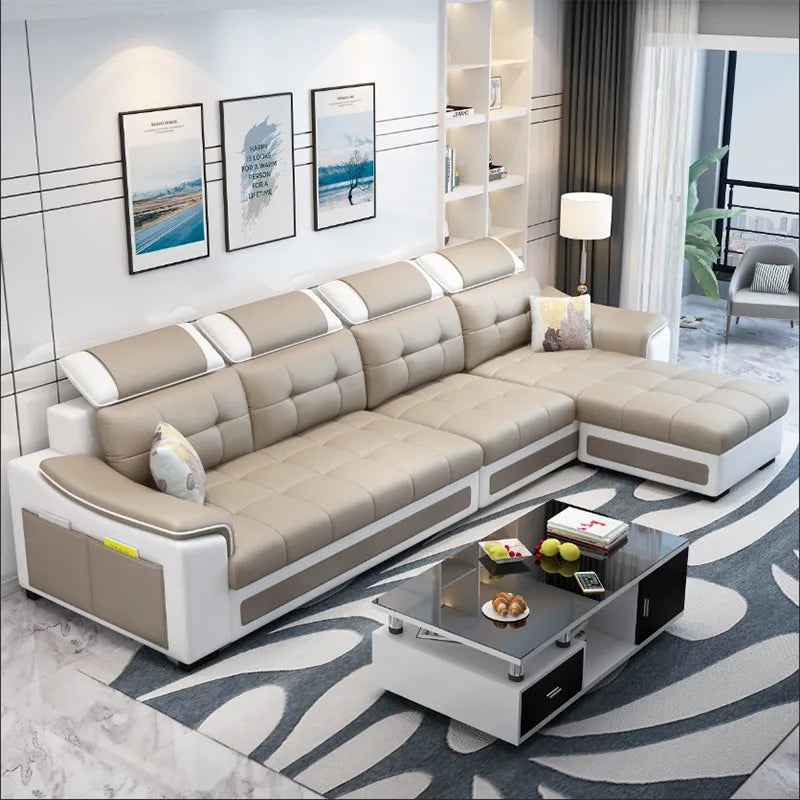 Simple Modern Washable Detachable Fabric Sofa FLA01