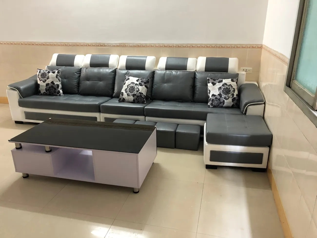 Simple Modern Washable Detachable Fabric Sofa FLA01