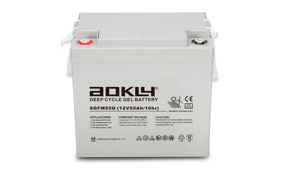 Deep cycle gel 12V 55AH