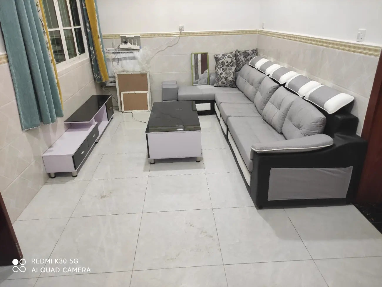 Simple Modern Washable Detachable Fabric Sofa FLA01