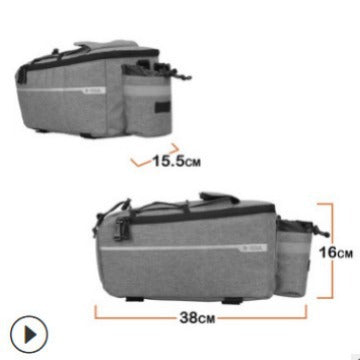 Factory Customized Bicycle Bag Large Capacity Mountain Waterproof Carry Bag Rear Seat Cycling Bag Shelf Bicycle Saddle Box
