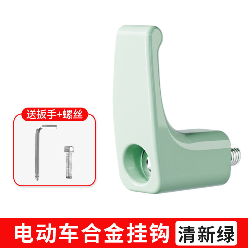 Electric Scooter Hook Front Universal Multi-Functional Modification Accessories No-Drill Battery Scooter Motorcycle Handlebar Hanging Hook