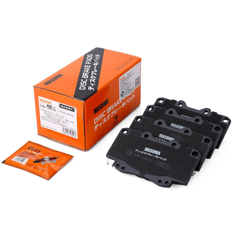Передние тормозные колодки MS-1387X производства Японии для Toyota Hilux V VI 04465-35080 4560116430536 