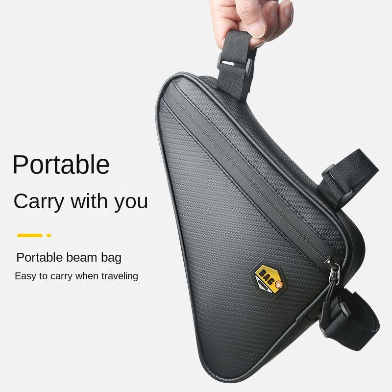 Road Mountain Bicycle Bag Front Beam Bag Tool Bicycle Triangle Bag Buggy Bag Riding Pannier Bag Beam Saddle Bag