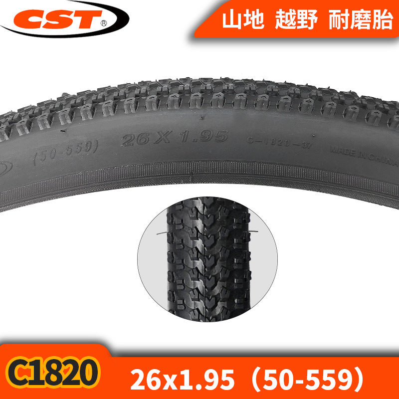 Zhengxin Bicycle Tire Mountain Bike C1820 20/24/26/27.5/29x1.95 2.1 Bicycle Tire
