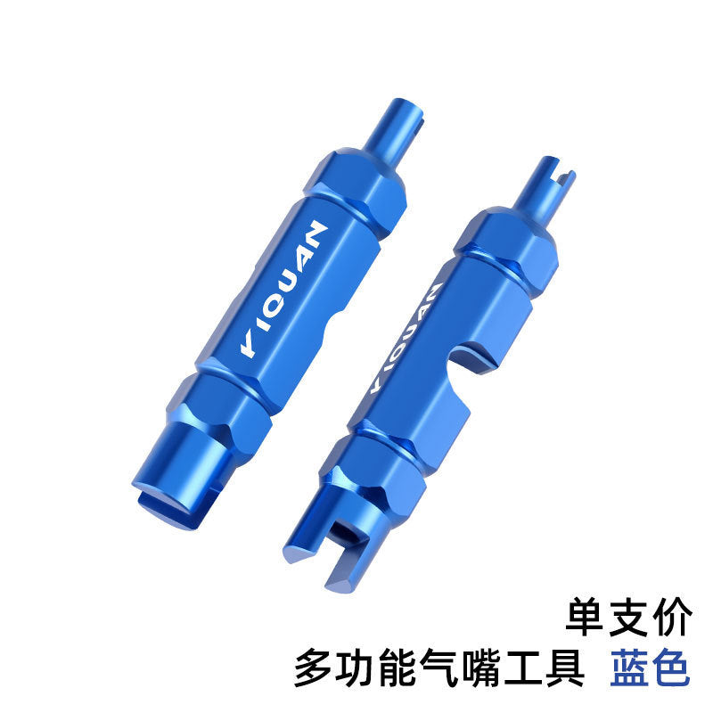 Bicycle Multifunctional American Valve Core Tool French Valve Tire Valve Extension Rod Wrench for Dismantling