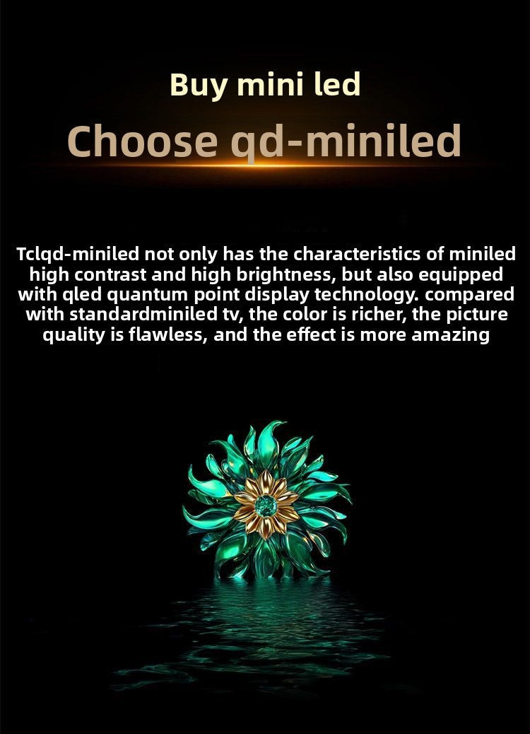 TCL TV 65-Inch QD-Mini Led Lock and Load Spray Gorgeous XDR 1100nits TV M9