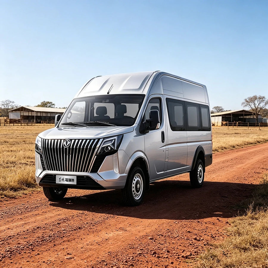 Factory Supply Heavy Duty DFAC Furuitong V10 New Energy Delivery Van 115kW Exclusive Distributor Available