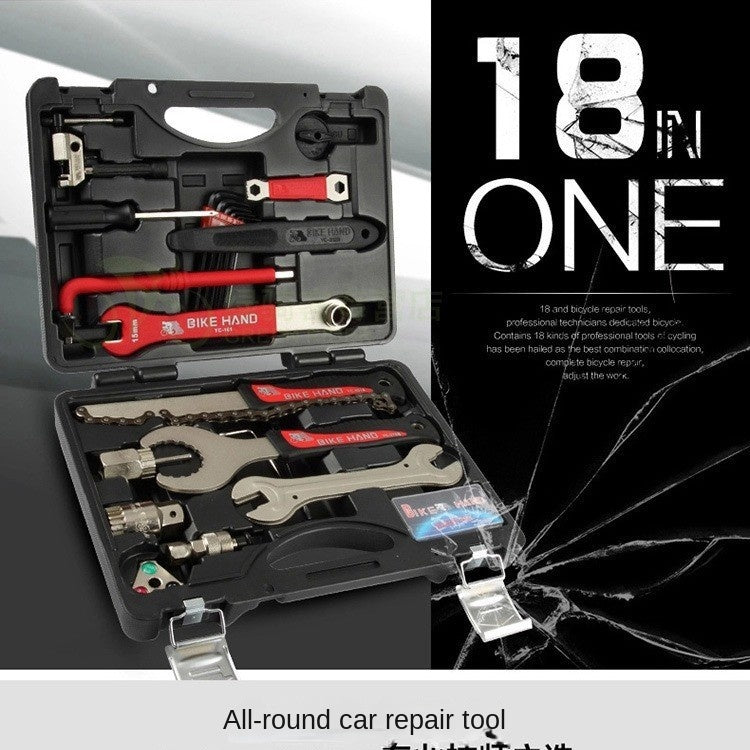 Bikehand Bicycle Multifunctional Combination Tool Bags Loading Shop Bicycle Mountain Bike Professional Repair Tools