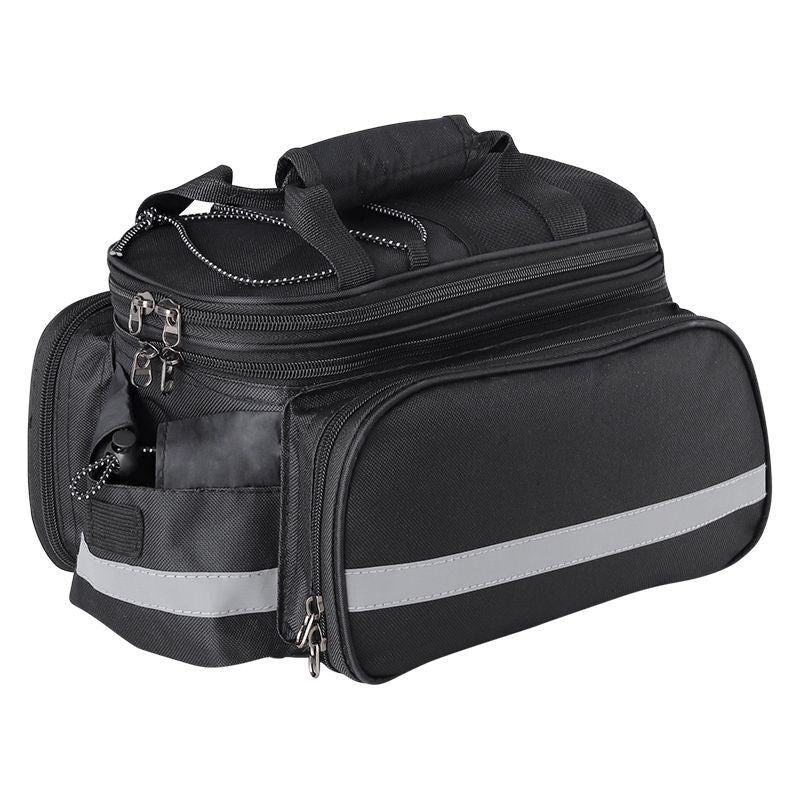 Bicycle Large Capacity Carry Bag Cycling Bag Equipment Rear Rack Bag Mountain Bike Travel Carry Bag Rear Seat Tail Bag Storage Bag