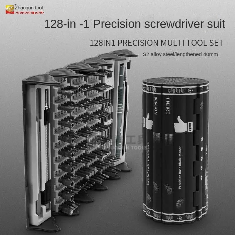 128 in one original new screwdriver set magnetic manual full precision mobile phone computer y type