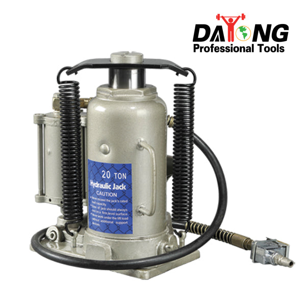 20-Ton Air/Hydraulic Bottle Jack: CE/GS Certified Heavy Duty Truck Lift