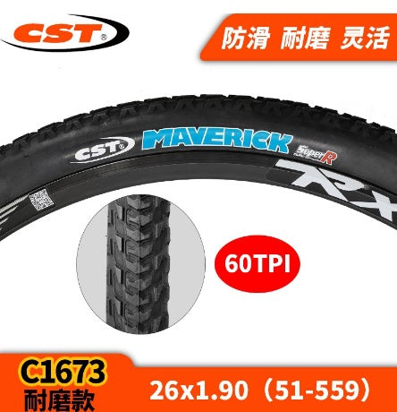 Zhengxin Bicycle Tire Mountain Bike C1820 20/24/26/27.5/29x1.95 2.1 Bicycle Tire