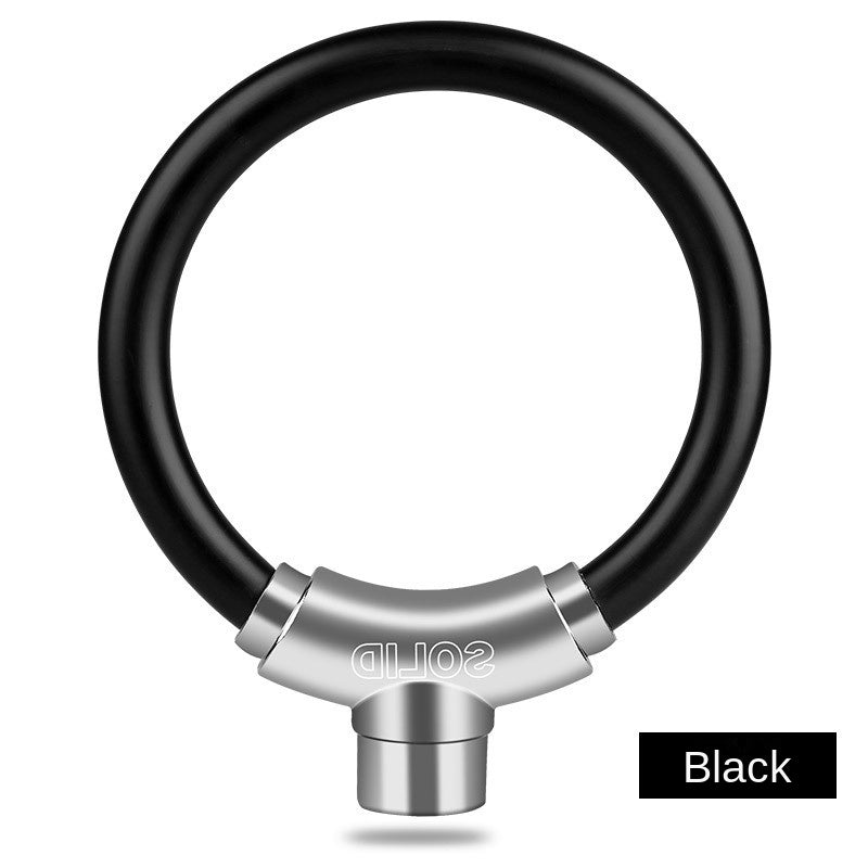 21 Bicycle Lock Cycling Fixture Circular Lock Anti-Theft Cable Lock Mountain Highway Vehicle Portable Bicycle Ring Lock