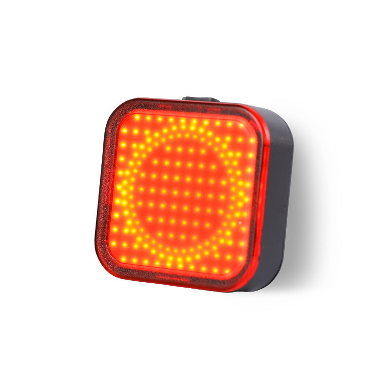 Bicycle Taillight USB Charging Mountain Highway Vehicle Creative Cycling Light Waterproof Safety Alarm Lamp Cycling Fixture