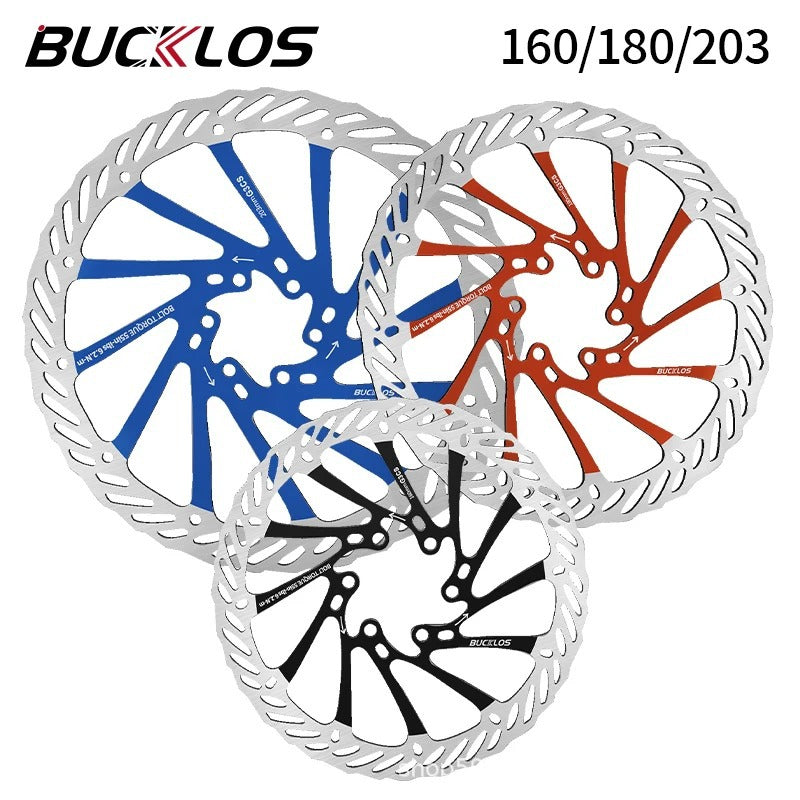 Bicycle Disc Brake Cooling Hydraulic Brake Rotor 6 Bolt