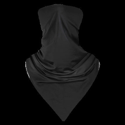 Summer Outdoor Sun-Proof Headgear Mask Cycling Mask Ice Silk Bandana Magic Headband Men's Bicycle Triangular Binder