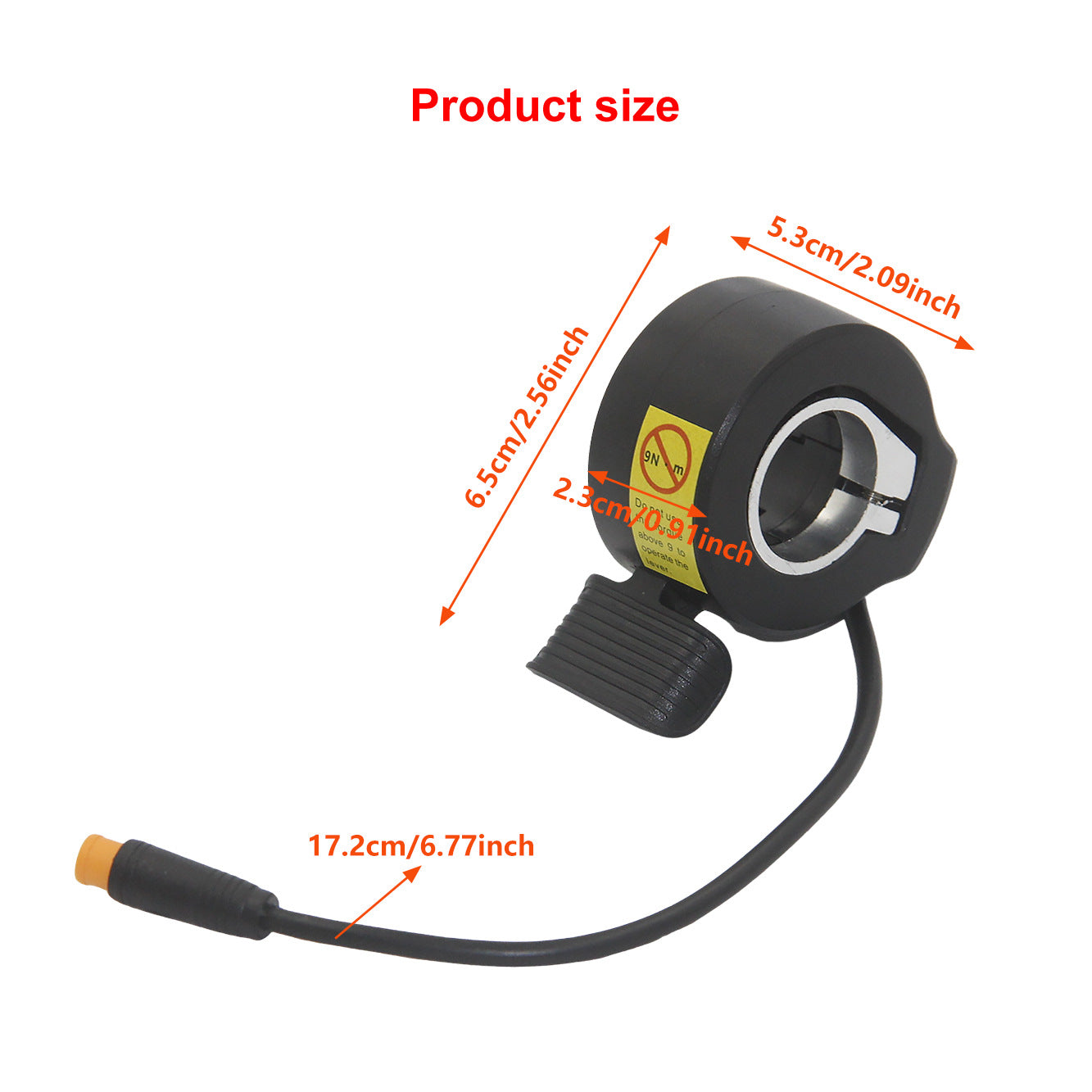 Kugoo G2 Scooter Thumb Shifter Handlebar Thumb Speed Controller Thumb Shifter Compatible with Kugoo G2 G2 Pro