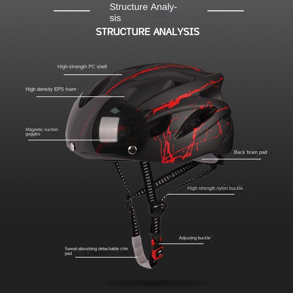 Factory Direct Cycling Bicycle Helmet Integrated Molding Bicycle Men and Women Sports Universal Helmet