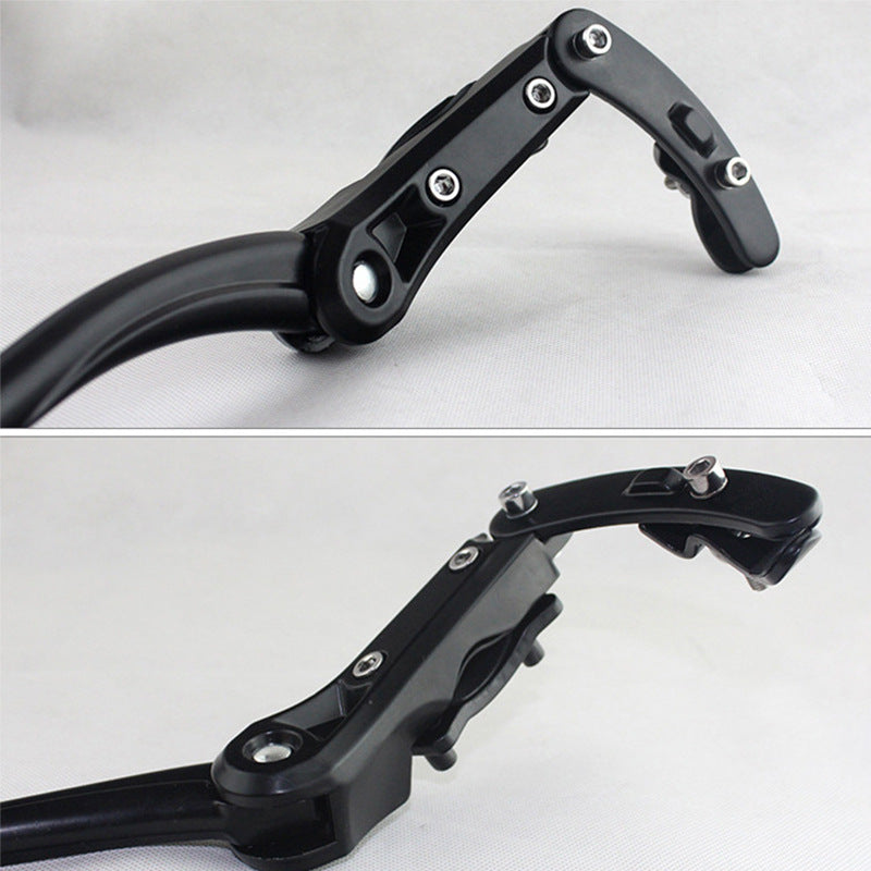 MTB Universal Kickstand Adjustable, Bicycle Side Parking Rack Installation