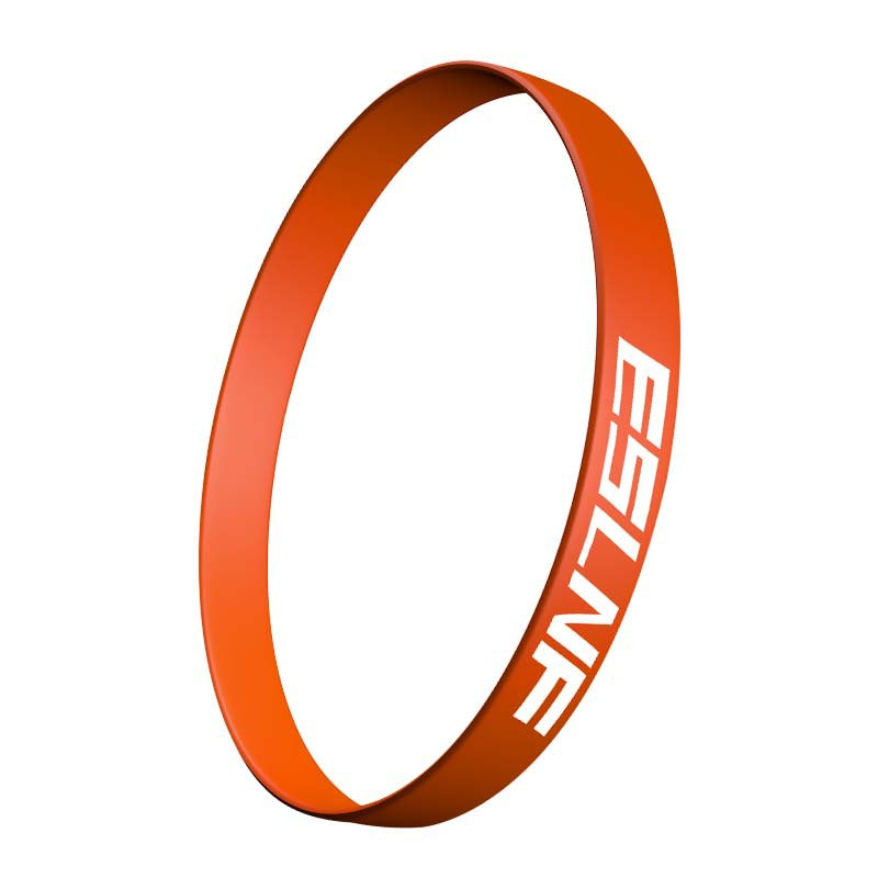Eslnf Sports Bracelet Fitness Basketball Wristband Hiking Swimming Stretch Bracelet Printable Logo Silicone Ring