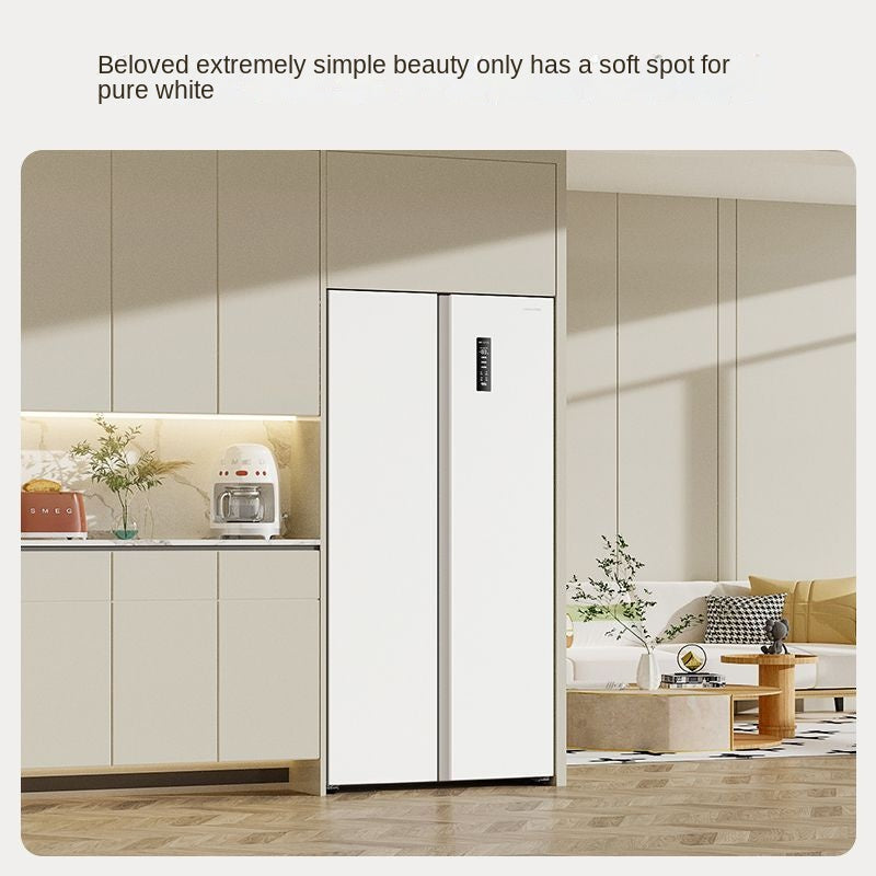 Skyworth 499L First-Class Energy Efficiency Large Capacity Household Refrigerator Double-Door Large Refrigerator Ultra-Thin Embedded Air Cooling Frostless