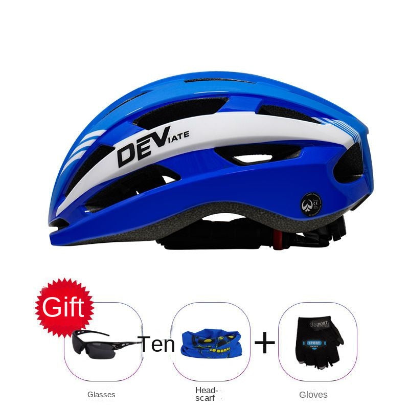DEVIATE Integrated Bicycle Riding Helmet Bicycle Helmet Bicycle Helmet Universal