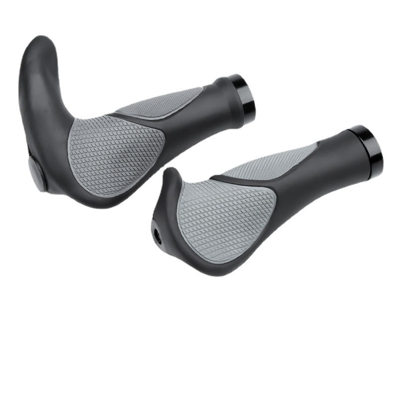 Factory Customized Mountain Bike Rubber Horn Handle Cover Bicycle Handle Grip Riding Bilateral Lock Auxiliary Handle