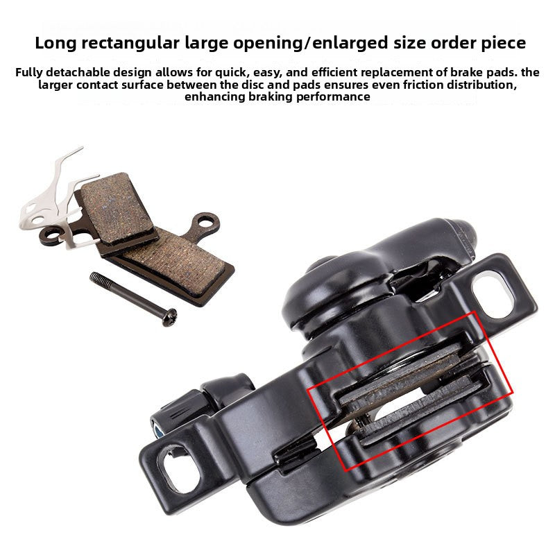 Mountain Bike Disc Brake Kit Brake Accessories Electric Bike Disc Brake Set Modified Bicycle Universal Brake Caliper
