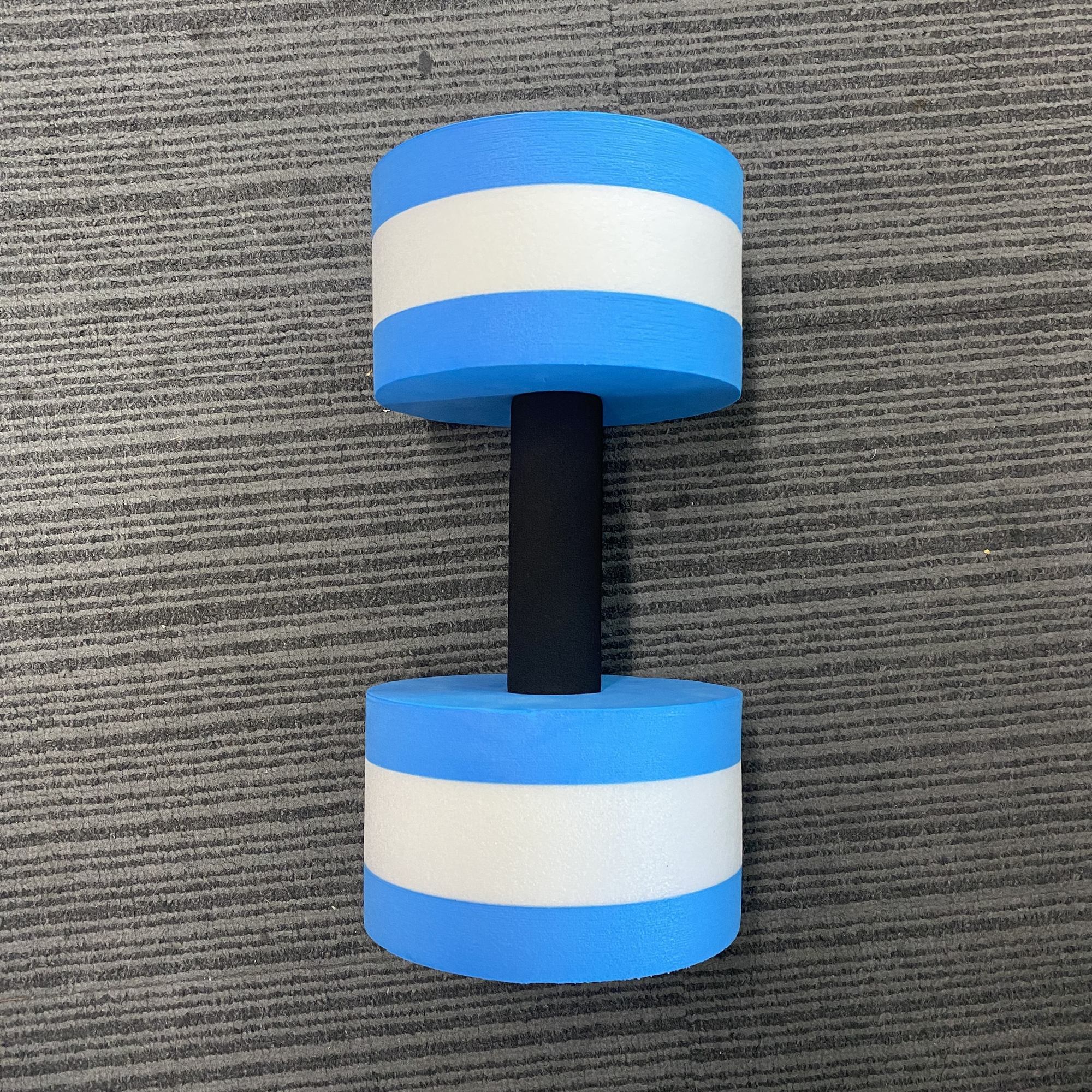 2-Pack Water Fitness Barbell, EVA Foam Dumbbell for Water Aerobic Exercise, Universal PE Material