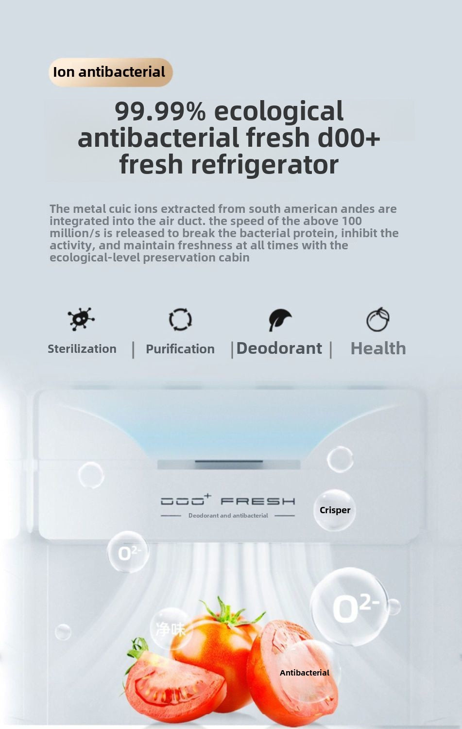 Konka 500L L Double-Door Household Electric Refrigerator Embedded Large Capacity Intelligent Freeze Storage 400 L