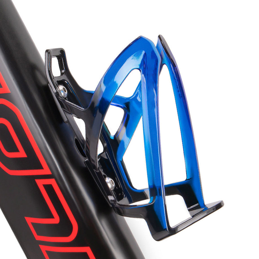 Bicycle Colorful Gradient Water Bottle Cage Bicycle Cup Holder Mountain Highway Vehicle Cup Holder Outdoor Cycling Fixture