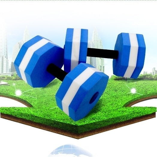 Eva Water Floating Dumbbell Aerobic Exercise Men and Women Water Dumbbell Swimming Equipment Water Yoga Fitness Dumbbell