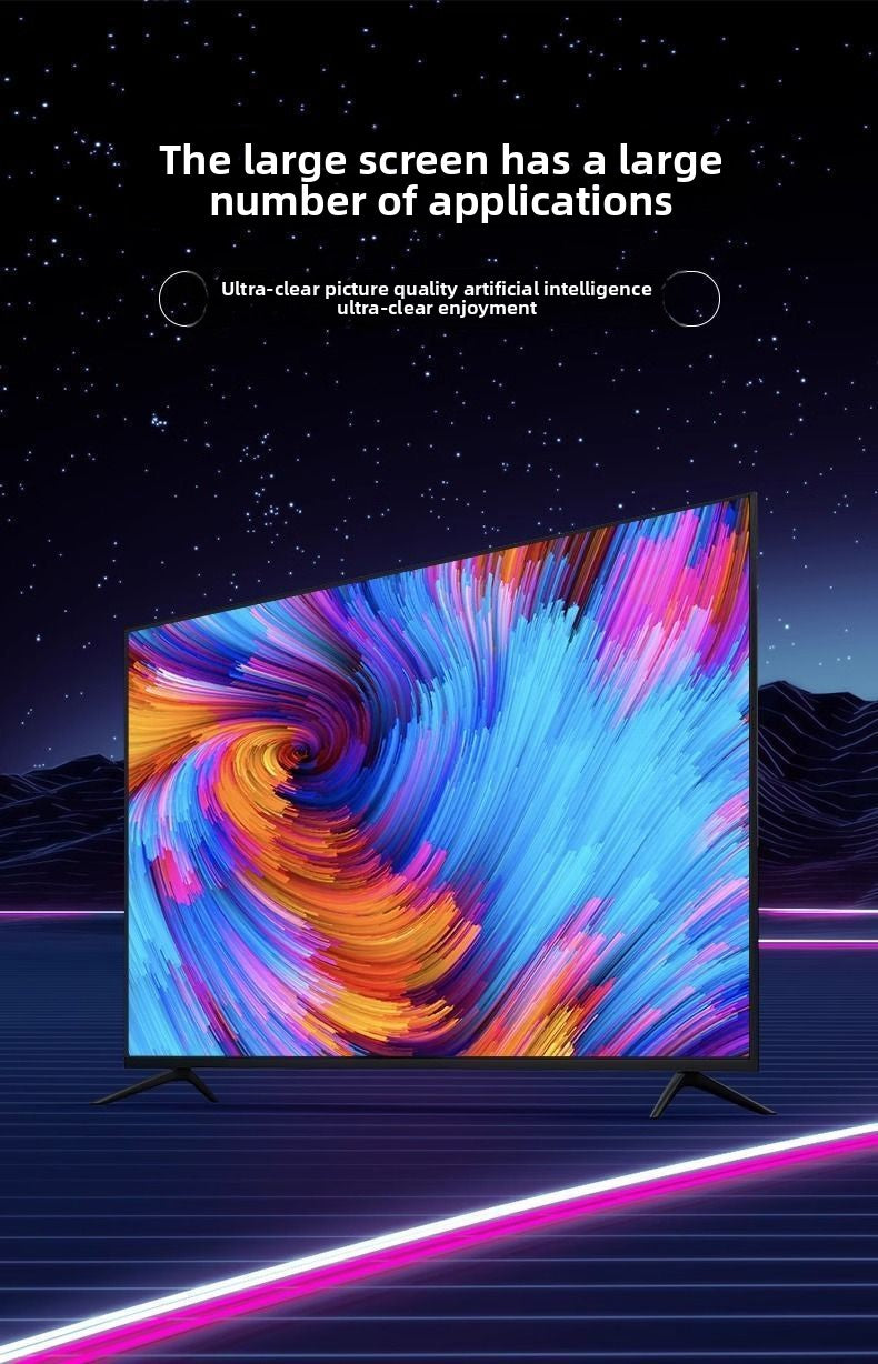 2025 New Model Ace 100inch Frameless 8K HD 75-inch TV 55inch Full Screen 85-inch Living Room Home Use 65-inch