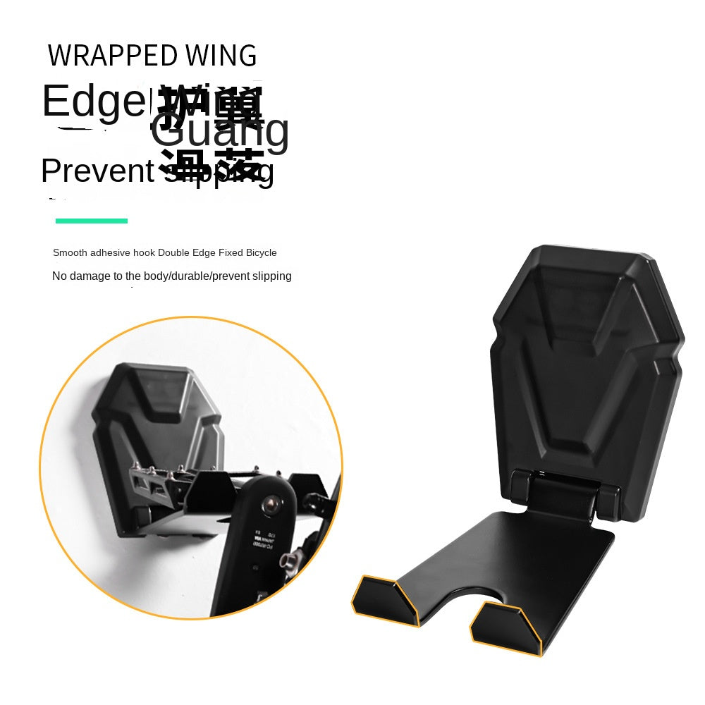 New Foldable Bicycle Rack Wall Hook Road Mountain Wall-Mounted Bike Rack Storage Buckle