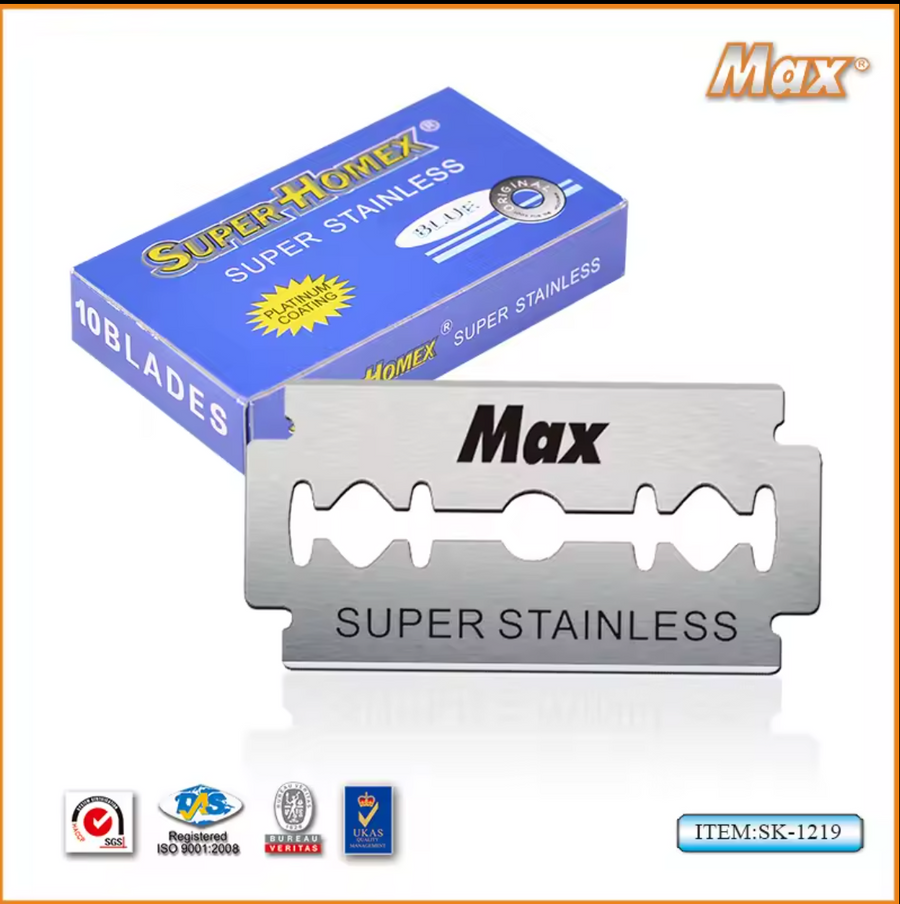 Портативный нож Max из нержавеющей стали с двусторонним лезвием 