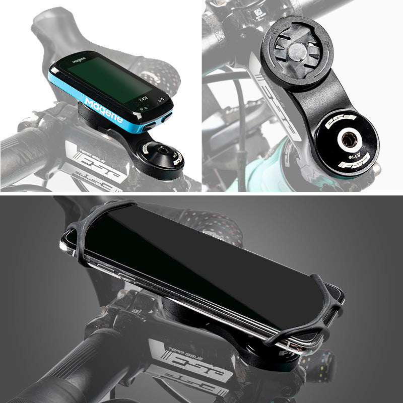 Bicycle Cyclocomputer Holder Road Bike Mountain Bike Handlebar Cover Extension Rack Outdoor Cycling Extendable Shelf Accessories