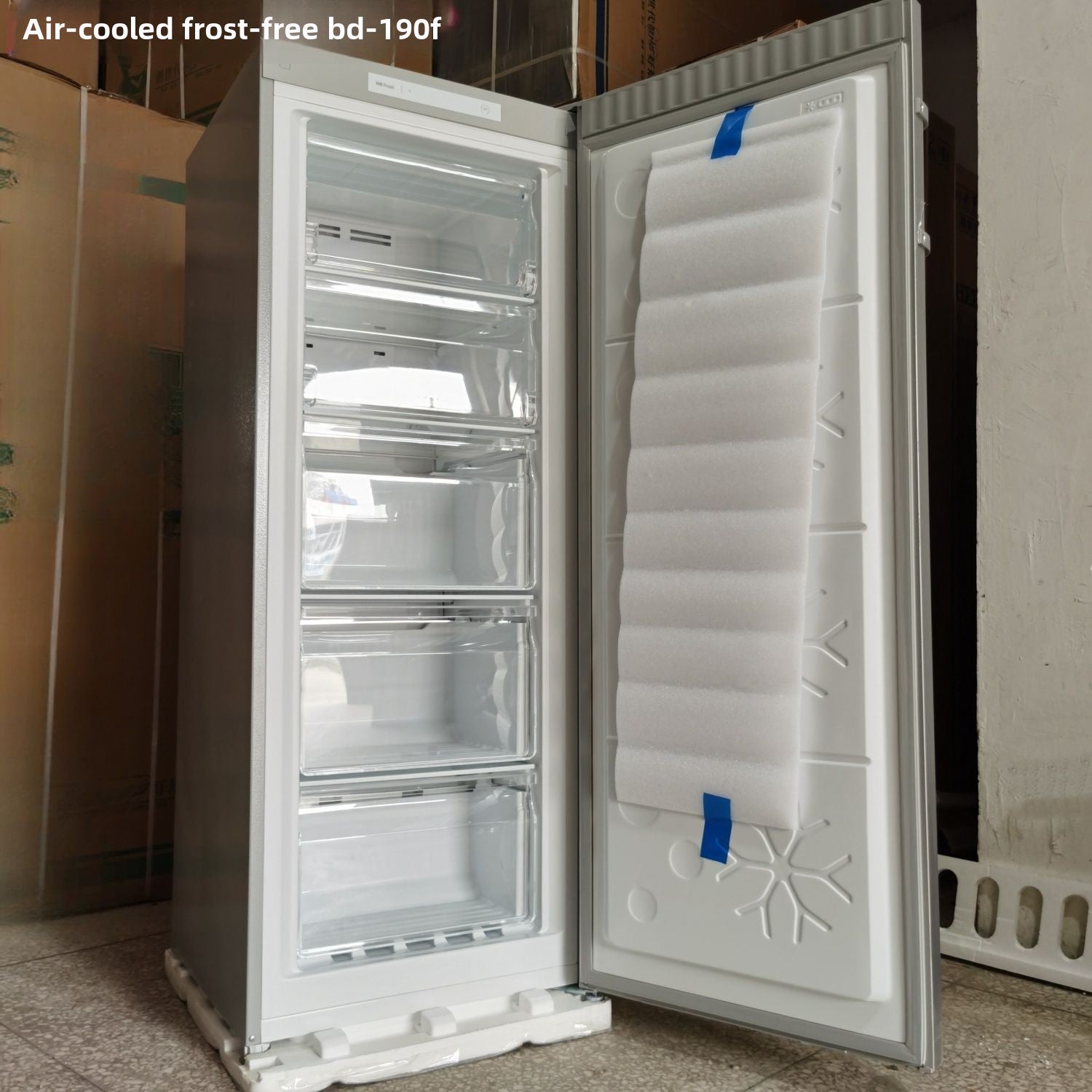 High-Quality Export 260L Frost-Free Chest Freezer for Home Use, Vertical Freezer, Drawer-Freezer, Breast Milk Energy-Saving