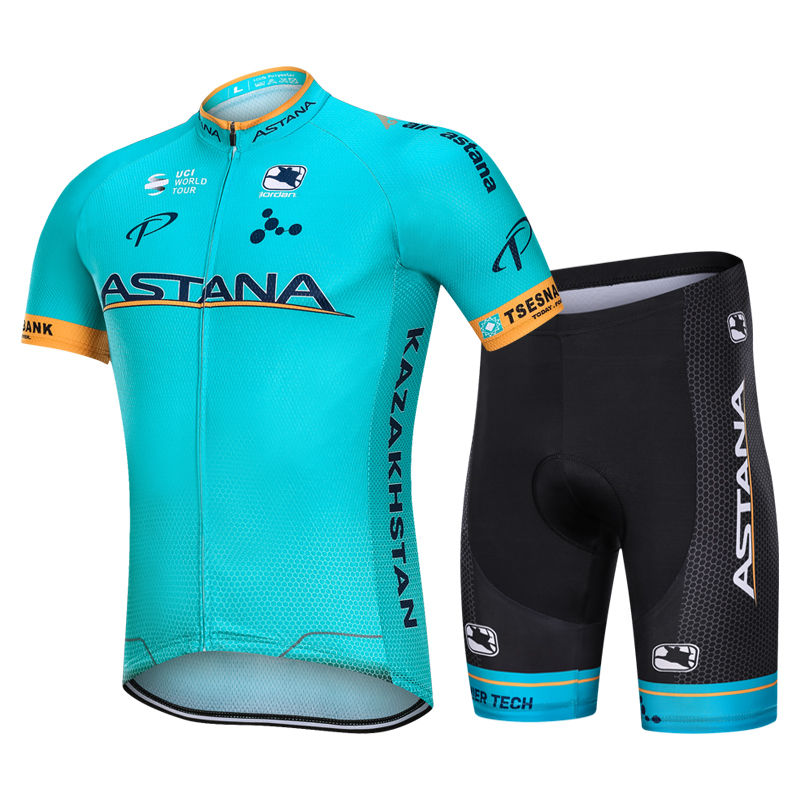 19 New Sky Short-Sleeve Cycling Clothes Suit Men's and Women's Spring and Summer Bicycle Clothes Breathable Quick-Drying Dynamic Bicycle Clothing