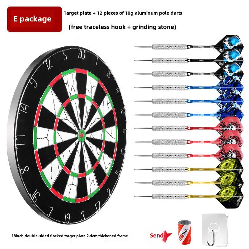 Cyeelife Official Authentic Products Dart Board Set Professional Competition 18-Inch Training Flocking Indoor Large Plate Target Plate