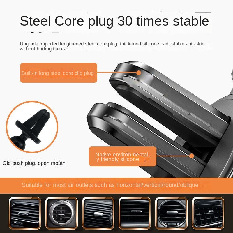 Car Beauty New Car Mobile Phone Holder Car Special Suction Cup Car Air Outlet Dashboard Navigation Holder