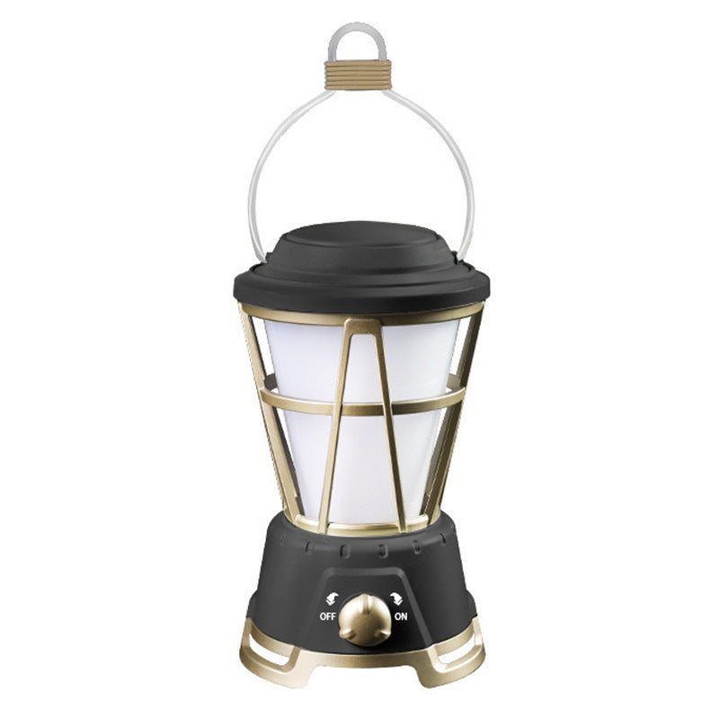 2022 New Outdoor Type-c Charging LED Ambient Light Camping Horse Lamps Retro Solar Energy Camping Lights