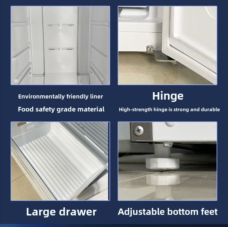 Meiling 381/311 Liter Upright Freezer Frost-Free Chest Freezer Household Drawer Large Capacity Commercial Direct Cooling 118 Liters