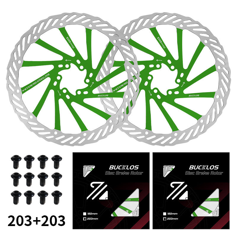 Bicycle Disc Brake Cooling Hydraulic Brake Rotor 6 Bolt