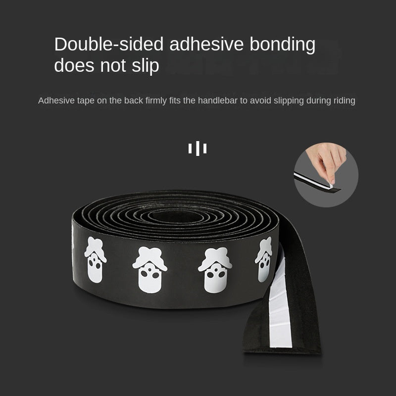 Clearance Road Bike Bar Tape Fixed Gear Bike Straps Breathable Sweat Absorbing Silicone Strapping Pu Eva Leather Bar Tape