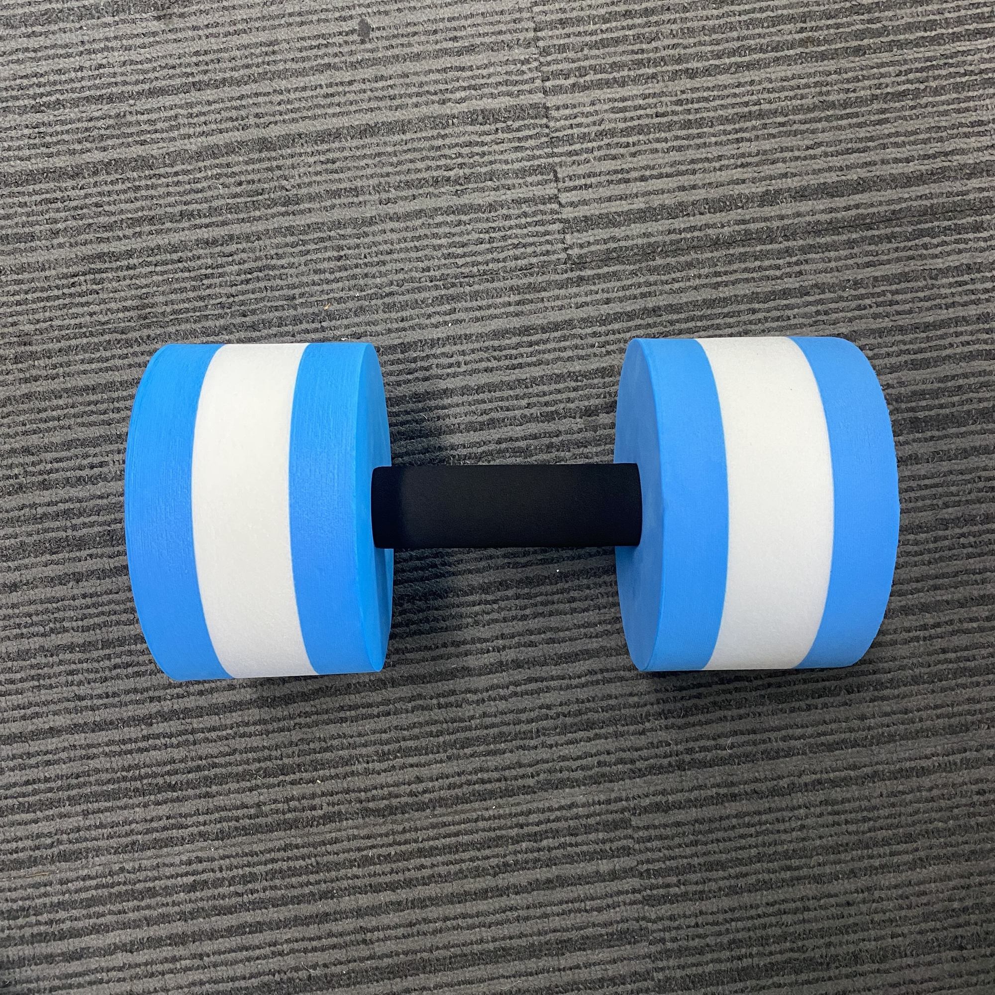 2-Pack Water Fitness Barbell, EVA Foam Dumbbell for Water Aerobic Exercise, Universal PE Material
