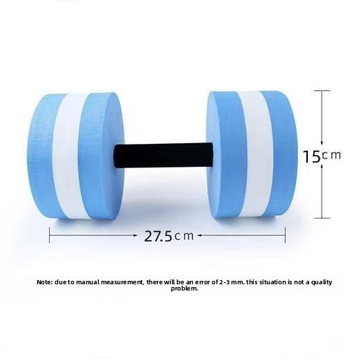 Eva Water Floating Dumbbell Aerobic Exercise Men and Women Water Dumbbell Swimming Equipment Water Yoga Fitness Dumbbell