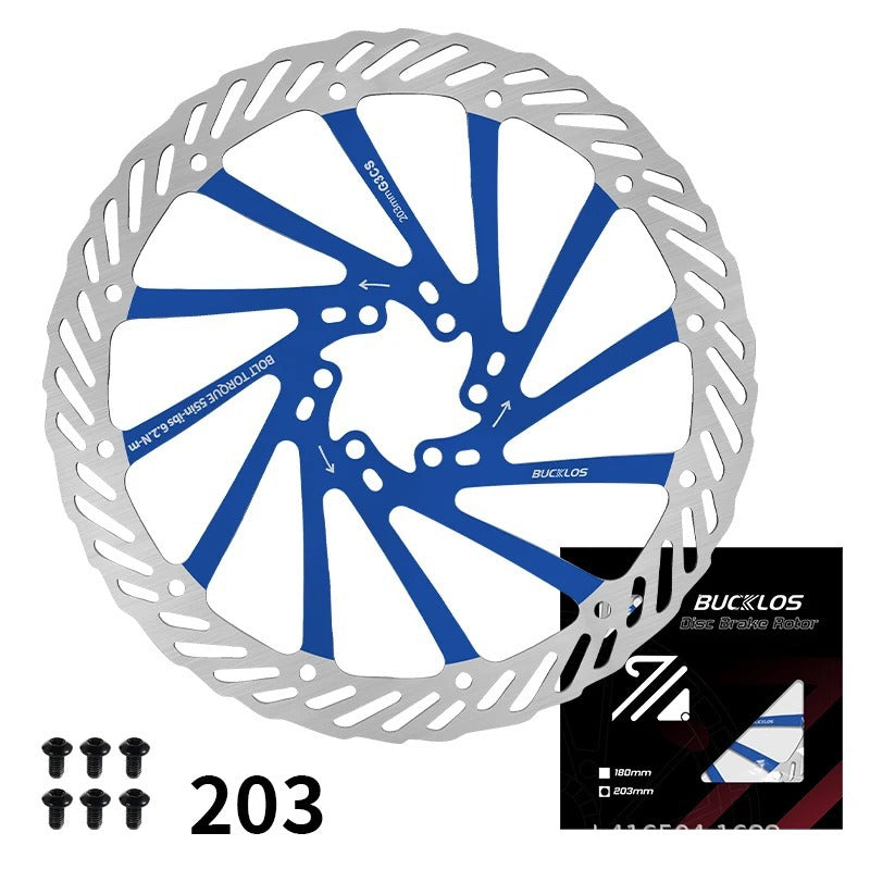 Bicycle Disc Brake Cooling Hydraulic Brake Rotor 6 Bolt