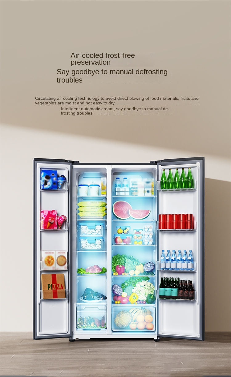 Xiaomi MiJia 516 L Refrigerator Double Door Large Capacity Air Cooling Frostless Double Frequency Conversion First Class Energy Saving Double Door Thin
